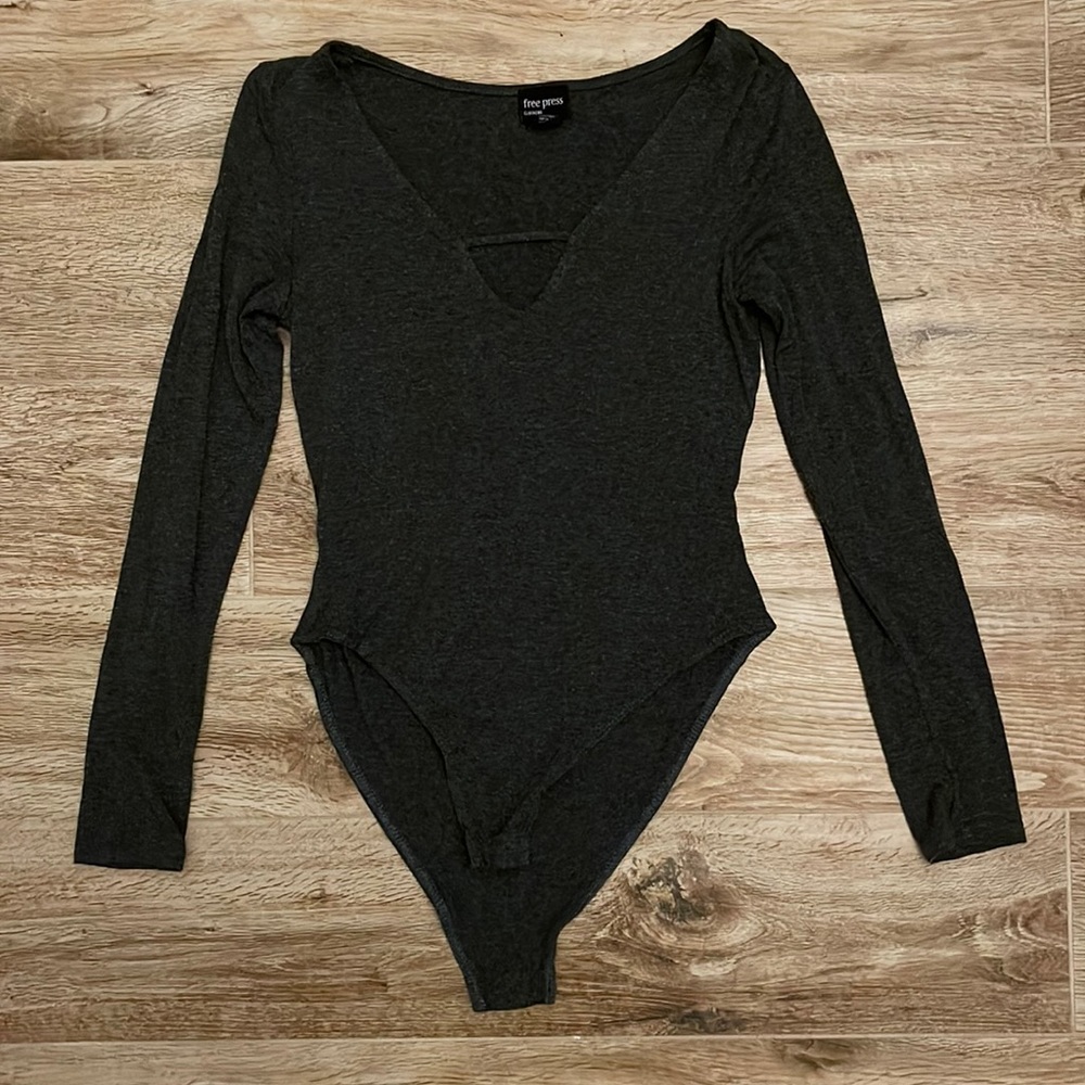 Gray Bodysuit